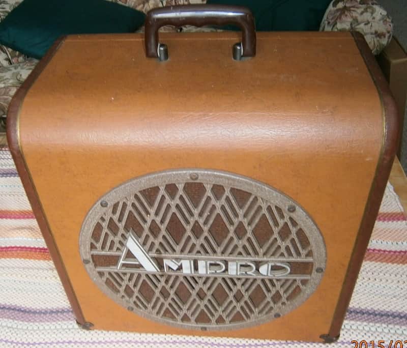 Ampro 12" Speaker Cabinet 1953 Brown & Tan image 1