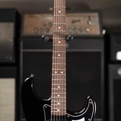 Fender Standard Stratocaster HSS Electric Guitar - Black image 5