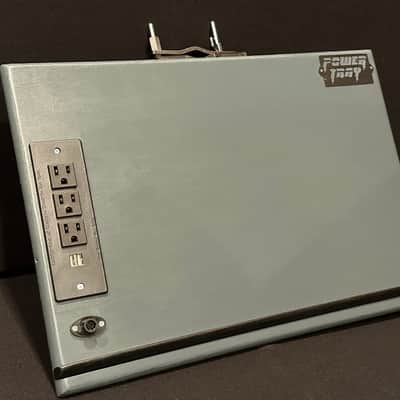 (SELF) POWER TRAY 2023 (utility tray, shelf) BLACK, OAK, ESPRESSO, FOXY ORANGE, GRAY/BLACK image 9
