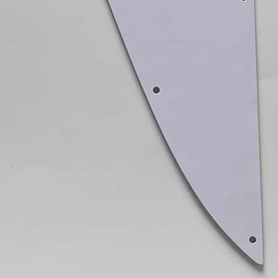For Fit Gibson Firebird Red Logo Style Guitar Pickguard Scratch Plate 4 Ply White Pearl image 7