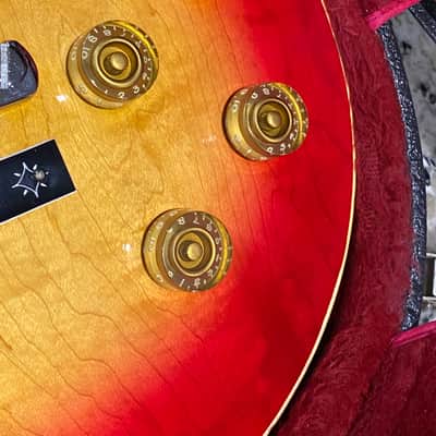 1979 Gibson Les Paul KM Cherry Sunburst "Custom Made Plaque" image 6