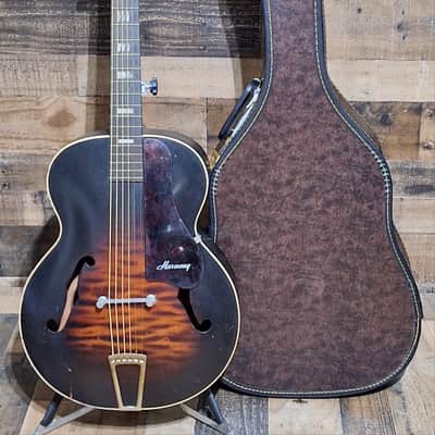 1937 Harmony F-Hole Archtop W/ Mini-Snakehead Headstock (Gibson L-50) image 3