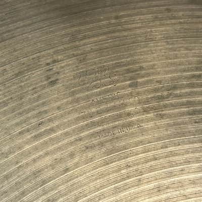 Zildjian A 1970s 20" Mini Cup Ride Cymbal 2994g image 2
