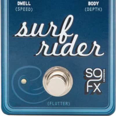 SolidGoldFX Surf Rider IV Reverb Effects Pedal image 1