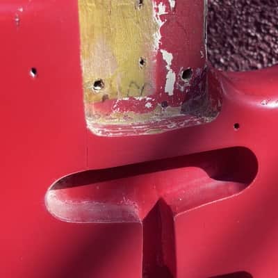Fender Stratocaster 1964 – Original Pre-CBS BODY & NECK – Brazilian Rosewood / Clay Dots image 3