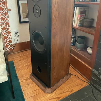PSB Stratus Gold 3 way Flagship Speakers Beautiful Original Version in Oak image 1