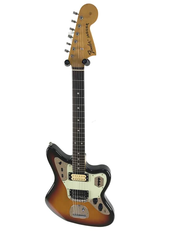 Fender Jaguar, '66, Sunburst, 1997, Humbucker “Cobain” Mod | Reverb
