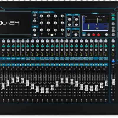 Allen & Heath Qu-24 24-channel Digital Mixer - Chrome Edition (Qu24Chromed2) image 1