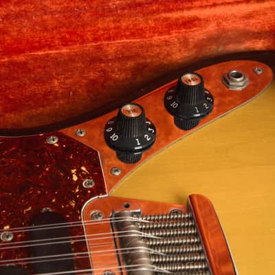 Fender Electric XII 12 String Solid Body Electric Guitar (1966), ser. #136729, original black tolex hard shell case. image 22