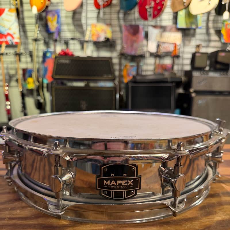 Mapex MPST3354 MPX Steel 13x3.5" Snare Drum 2014 - 2022 - Chrome image 1