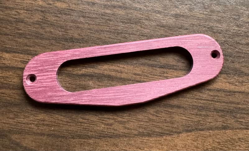 Guilford Purpleheart Telecaster Tele Pickup Ring - fits Fender Seymour Duncan and many others - USA image 1