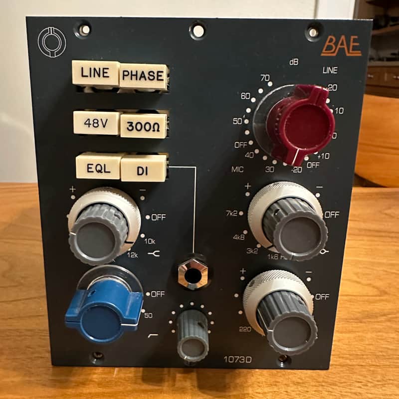 BAE 1073D Deluxe 500 Series Mic Pre / EQ Module