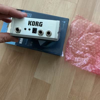 Korg DT-10 Chromatic Pedal Tuner 2000s - silver image 3
