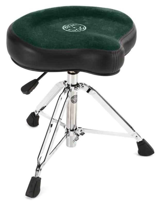 Roc N Soc Nitro Drum Throne w/Backrest - Green image 1