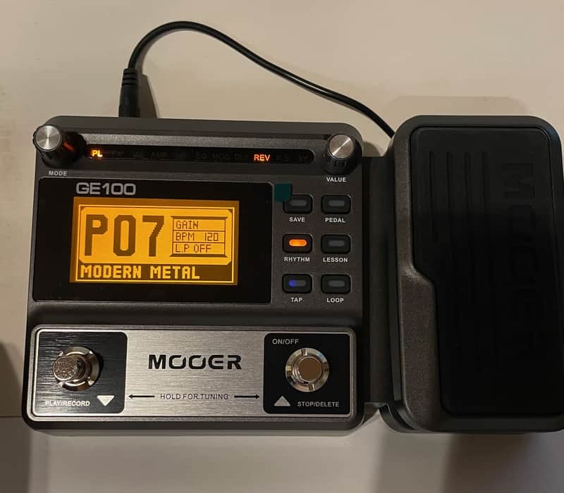 Mooer GE100 Multi-effects 2020s - Black image 1