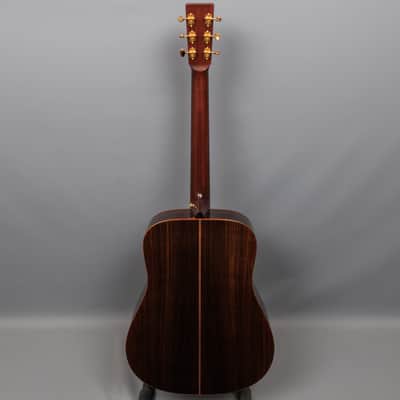 2020 Boucher BG-52-GM Bluegrass Goose Dreadnought Guitar w/ Gold/Master Packs image 4