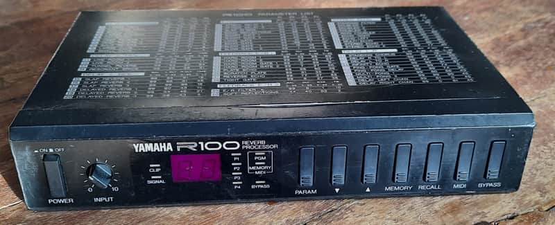 Yamaha R100 Reverb Processor 1990's Japan | Reverb