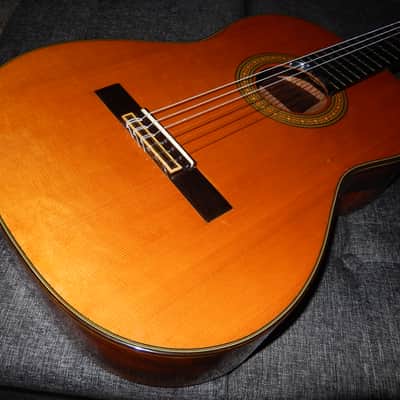 RARITY - MADE BY EICHI KODAIRA  - ECOLE E500 1977 - RAMIREZ STYLE CLASSICAL CONCERT GUITAR - CEDAR/BRAZILIAN ROSEWOOD image 2