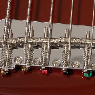 【new】Freedom Custom Guitar Research / O.S. Retro Series PJ 5st C.O.Burgundy Mist 4.250kg #1974L【GIB Yokohama】【price included SHIPPING & IMPORT TAX & VAT】 image 8