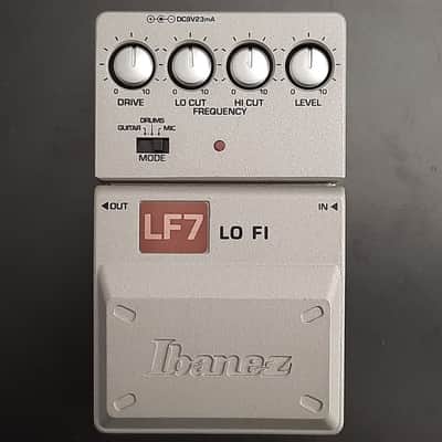 1990s-Early 2000s - Ibanez LF7 Lo Fi Series 7 ToneLok Tone-Lok 2000s 2000s - Grey - Grey image 2