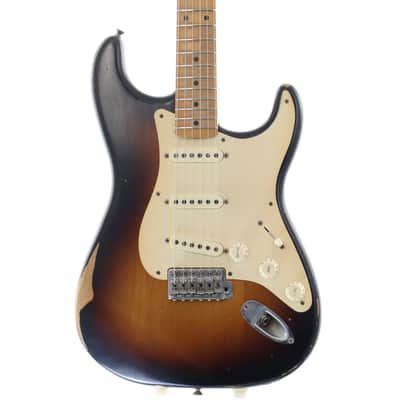 Fender Mexico Road Worn '50s Stratocaster 2-Color Sunburst [MZ8185876] (08/20) image 6