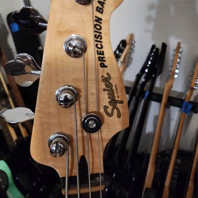 Squier Precision Bass PJ Charcoal Frost Metallic image 4