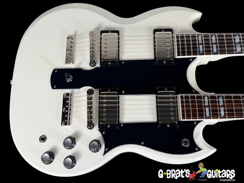 2026 Gibson EDS-1275 Custom Shop '60s Double Neck Dealer Select ~ Alpine White