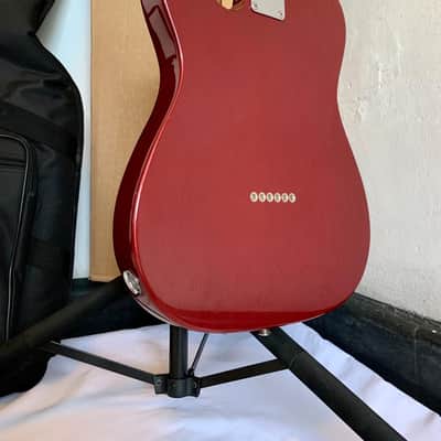 Fender American Performer 2020 Transparent Red image 6