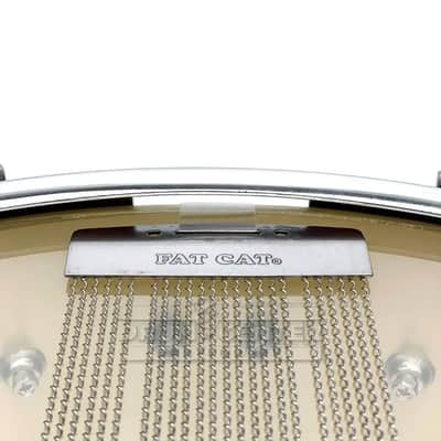 Ahead 3mm Cast Bell Brass Snare Dum 13x6 Polished w/Trick Throw-Off image 4