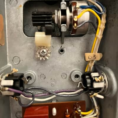 Thomas Organ Cry Baby Model 95 from the 70's - Black, TDK Inductor image 8