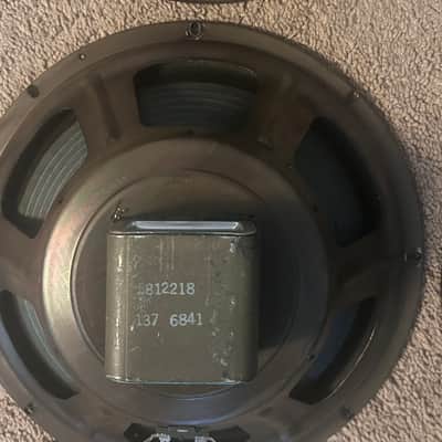 4 matching 1968 CTS 12” 8 ohm 25 watt speakers 1968 - Brown image 2
