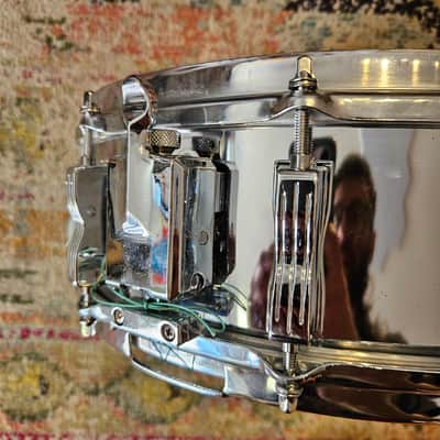 Slingerland 14x5" Chrome Over Steel 10-Lug Snare Drum image 5