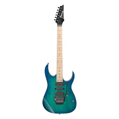 Ibanez RG470AHM-BMT RG Series Electric Guitar, Blue Moon Burst image 3