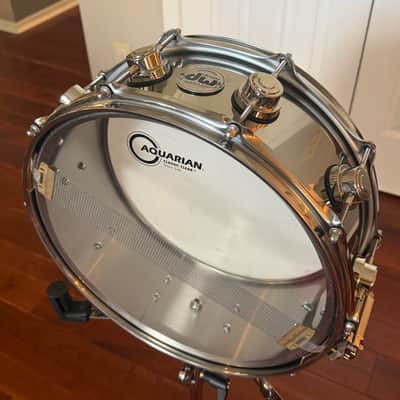 DW Collector's Series Stainless Steel 5.5x14" Snare Drum w/ Nickel Hardware image 3