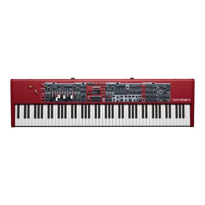 Nord Stage 4 88 Key Stage Keyboard Weighted Triple Sensor Keybed Aftertouch Physical Drawbars