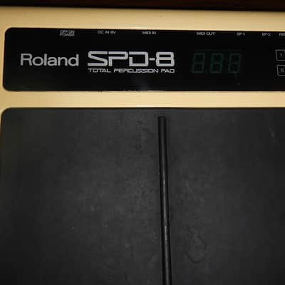 Roland SPD-8 Electronic Drum Total Percussion Pad with original Owner's Manual image 3