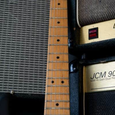 Fender Standard Stratocaster with Maple Fretboard 2008 (upgrade) - Brown Sunburst image 7