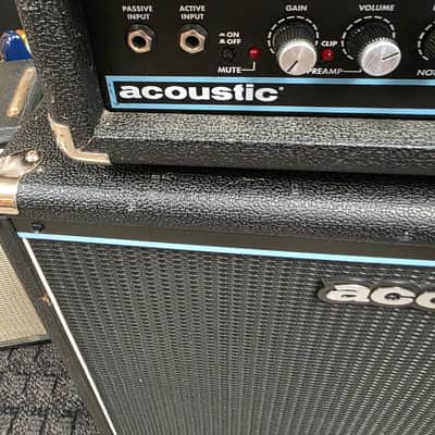 Acoustic B600H head and cab halfstack image 5