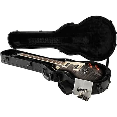 Gibson Les Paul Traditional Pro V AAA Flame Top Electric Guitar 2024 - Transparent Ebony Burst image 6