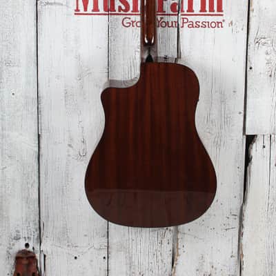 Fender 2021 CD-60SCE Dreadnought Acoustic Electric Guitar with Hardshell Case image 9