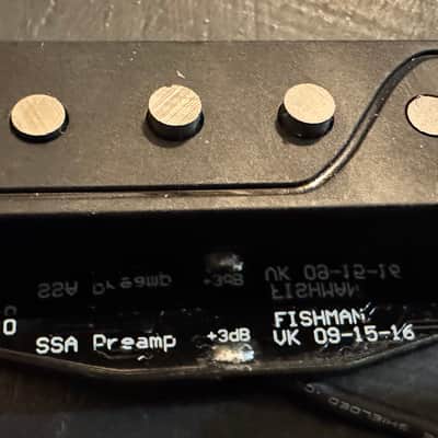 Fishman Fluence SS Single Width PRF-SSS-BA1 Active Pickup 2010s - Black/White image 3