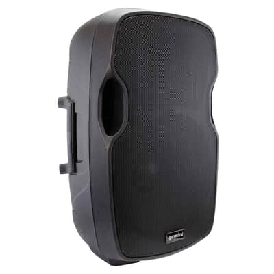 Gemini AS-2115BT 15" Active/Powered DJ PA Speakers 2 Pack +Stands +Covers +Cables image 3