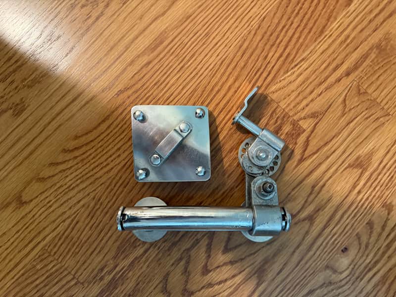 Vintage Camco Oaklawn Era Bass Drum Rail Consolette and Tom Mounting Bracket image 1