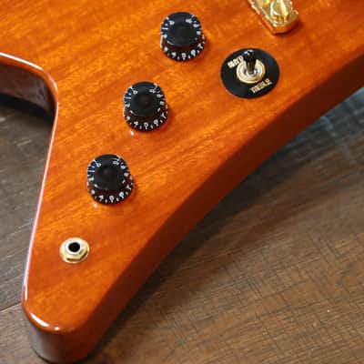 MINTY! 2012 Gibson Custom Moderne XI Electric Guitar Natural Mahogany + OHSC & Papers image 6