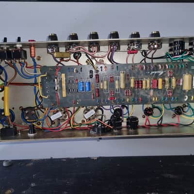 Marshall JMP 50 Lead and Bass head 1974 - Black image 9