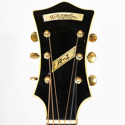 D'Angelico 1938 Style A-1 Sunburst SN# 1369 with Hardshell Case image 9