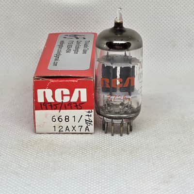 RCA, NIB Made By GE 6681 / 12AX7A Gray Plate Perfectly Balanced Single NOS ECC83 12AX7