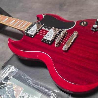 Epiphone SG PRO BRAND NEW - Vintage Alnico Classic Humbuckers Standard Trapezoid Inlays Gibson Crown Logo image 2