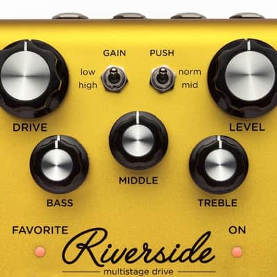 Strymon Riverside Multistage overdrive effect pedal (Open Box/Demo) image 3