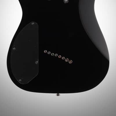 Ibanez RGMS8 Multi-Scale Electric Guitar, 8-String, Black image 7